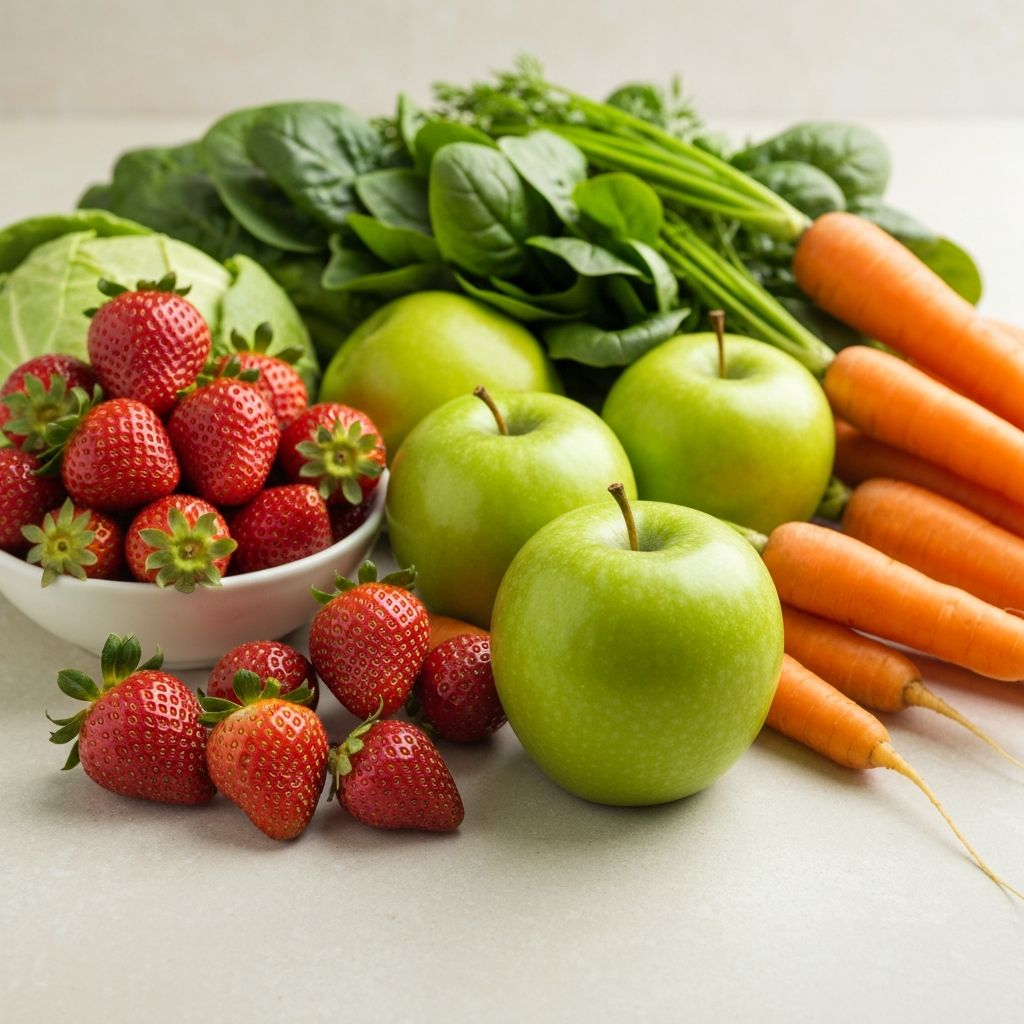 Φρέσκα φρούτα και λαχανικά